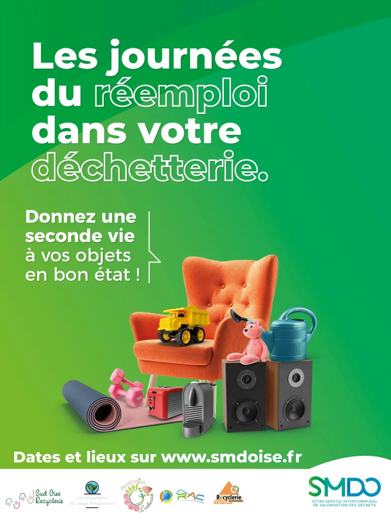 Lire la suite de l'actualité Les journées du réemploi dans votre déchetterie